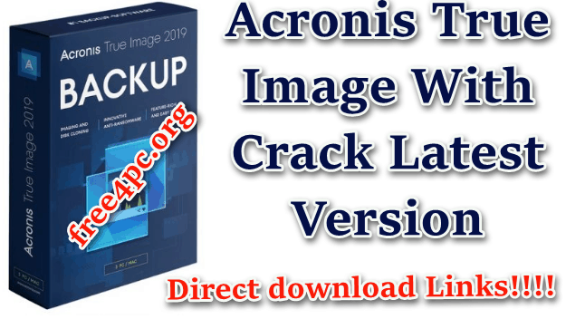 acronis true image 2019 crack